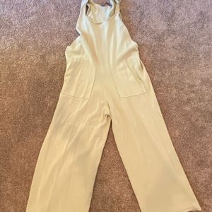 Zara soft green romper